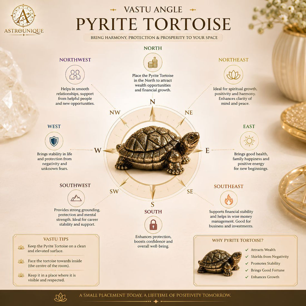 Natural Pyrite Crafted Tortoise